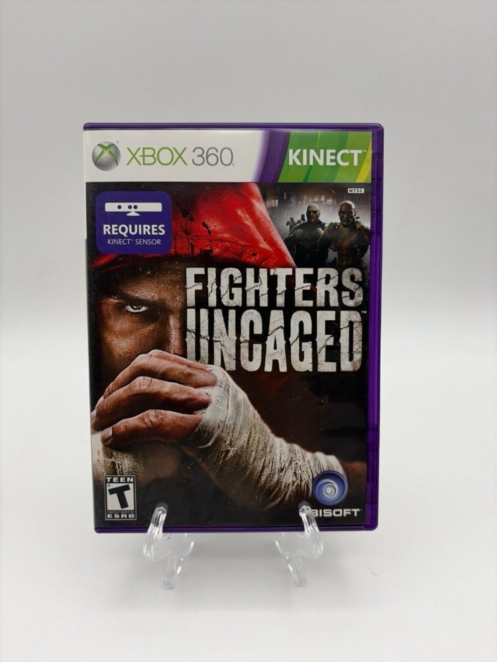 Fighters Uncaged Microsoft Xbox 360 Kinect Complete CIB Tested